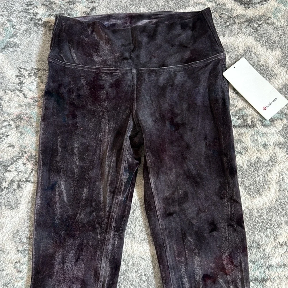 Lululemon Wunder Lounge HR leggings in Velour 28”